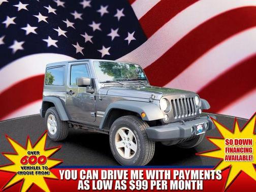 Granite Crystal Metallic Clearcoat 2016 Jeep Wrangler Sport