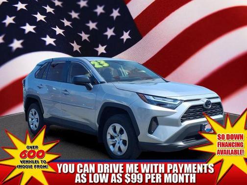 Silver Sky Metallic 2023 Toyota RAV4 LE