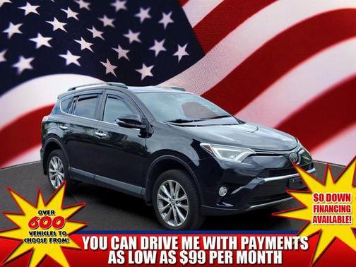 Black 2018 Toyota RAV4 Limited