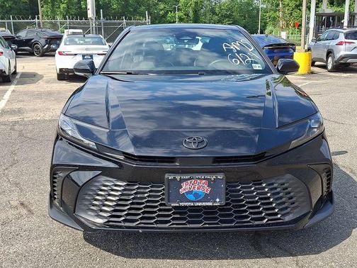 Midnight Black Metallic 2025 Toyota Camry SE