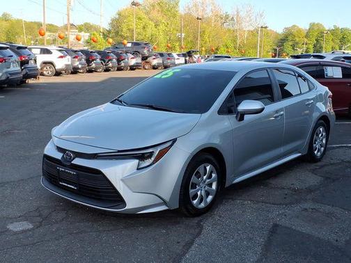 Classic Silver Metallic 2025 Toyota Corolla Hybrid LE