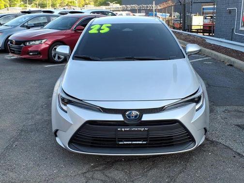 Classic Silver Metallic 2025 Toyota Corolla Hybrid LE