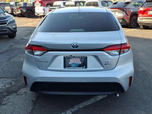 Classic Silver Metallic 2025 Toyota Corolla Hybrid LE