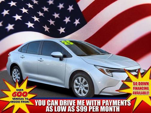 Classic Silver Metallic 2025 Toyota Corolla Hybrid LE