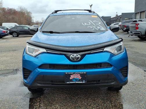 Blue 2017 Toyota RAV4 LE