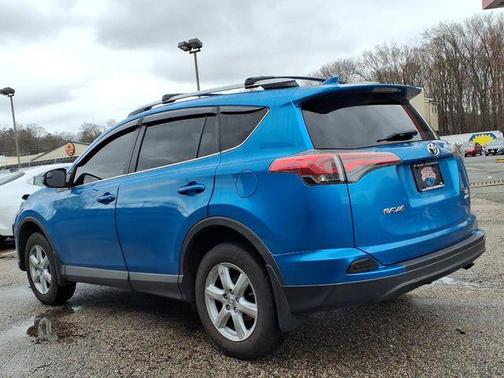 Blue 2017 Toyota RAV4 LE