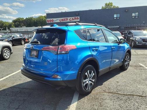 Blue 2017 Toyota RAV4 LE