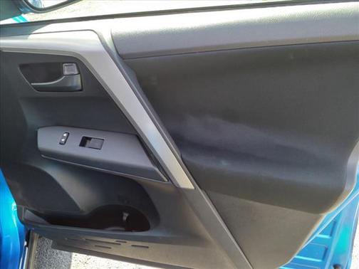 Blue 2017 Toyota RAV4 LE