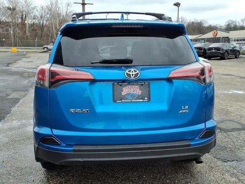Blue 2017 Toyota RAV4 LE