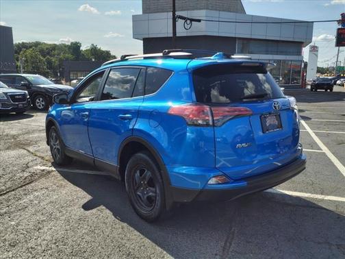Blue 2017 Toyota RAV4 LE