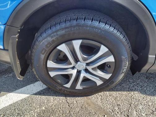 Blue 2017 Toyota RAV4 LE