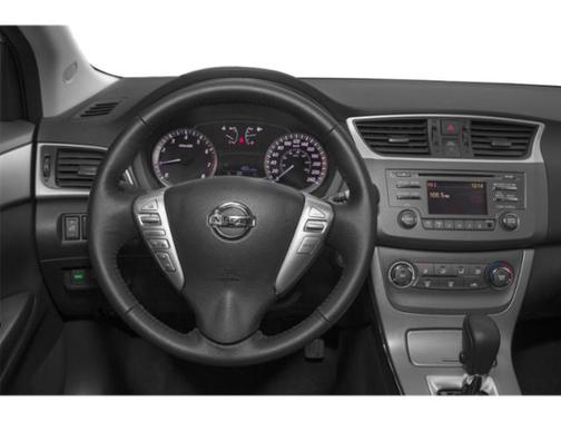 Aspen White 2015 Nissan Sentra SV
