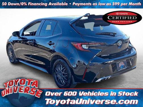 Midnight Black Metallic 2023 Toyota Corolla XSE