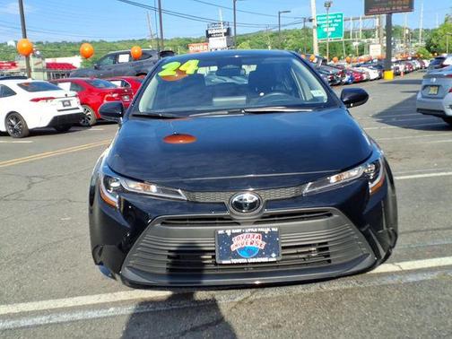 Midnight Black Metallic 2024 Toyota Corolla LE