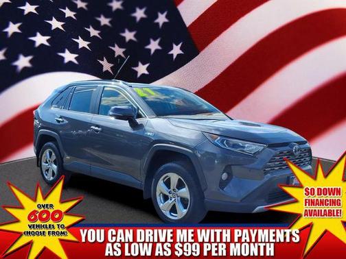 Magnetic Gray Metallic 2021 Toyota RAV4 Hybrid Limited