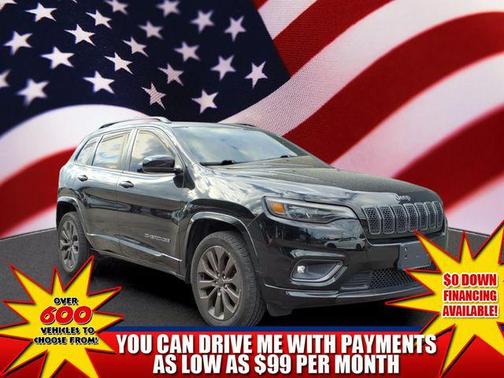 Diamond Black Crystal Pearlcoat 2019 Jeep Cherokee Limited