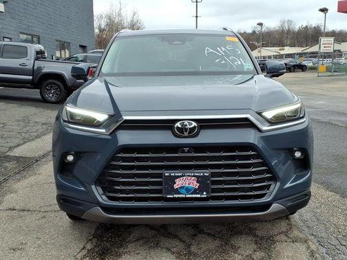 Dark Blue 2024 Toyota Grand Highlander Platinum