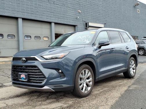 Dark Blue 2024 Toyota Grand Highlander Platinum