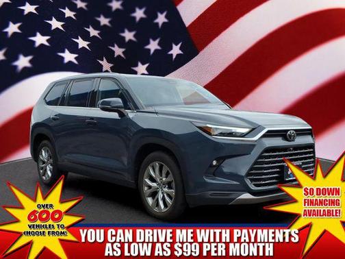 Dark Blue 2024 Toyota Grand Highlander Platinum