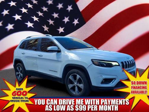 Bright White Clearcoat 2019 Jeep Cherokee Limited