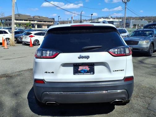 Bright White Clearcoat 2019 Jeep Cherokee Limited