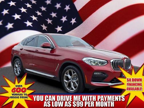 Flamenco Red Metallic 2020 BMW X4 xDrive30i