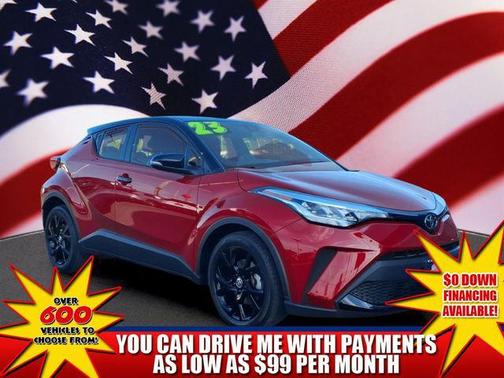 Supersonic Red w/Black Roof 2022 Toyota C-HR Nightshade Edition