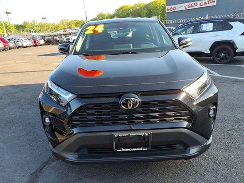 Midnight Black Metallic 2024 Toyota RAV4 LE