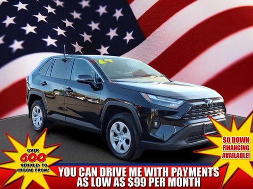 Midnight Black Metallic 2024 Toyota RAV4 LE