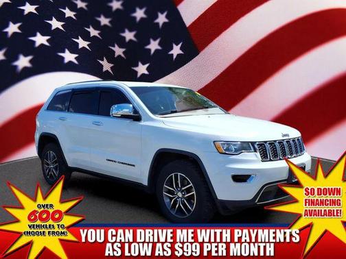 Bright White Clearcoat 2017 Jeep Grand Cherokee Limited