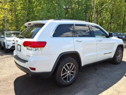 Bright White Clearcoat 2017 Jeep Grand Cherokee Limited