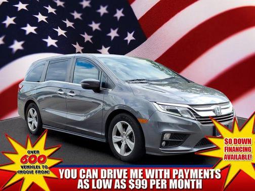Gray 2019 Honda Odyssey EX-L