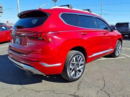 Calypso Red 2023 Hyundai SANTA FE Calligraphy