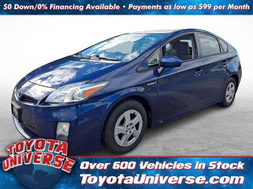 Blue Ribbon Metallic 2011 Toyota Prius III