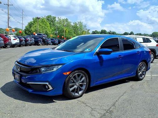 Blue 2020 Honda Civic EX