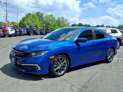 Blue 2020 Honda Civic EX