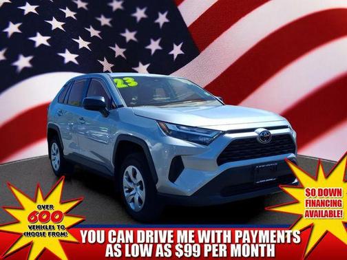 Silver Sky Metallic 2023 Toyota RAV4 LE