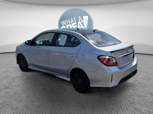 Starlight Silver Metallic 2024 Mitsubishi Mirage G4 Black Edition