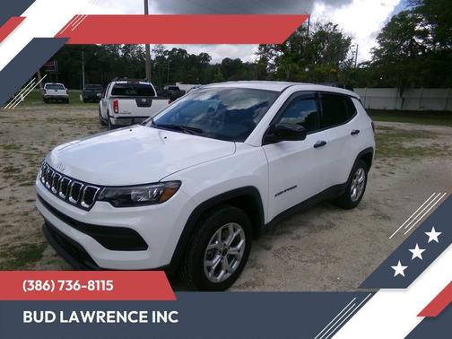 Bright White Clearcoat 2025 Jeep Compass Sport