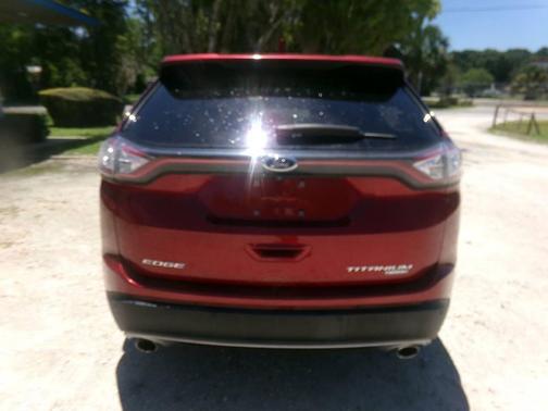 Ruby Red Metallic Tinted Clearcoat 2017 Ford Edge Titanium