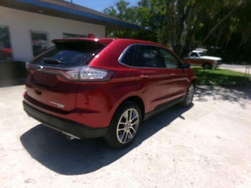 Ruby Red Metallic Tinted Clearcoat 2017 Ford Edge Titanium