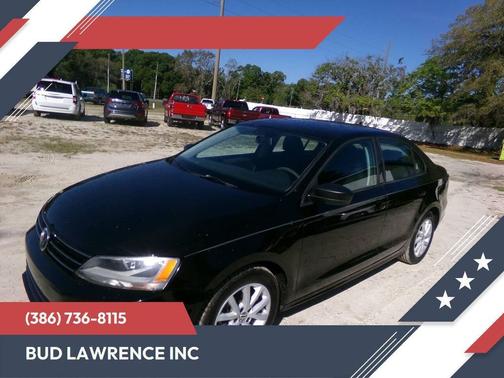 Black 2015 Volkswagen Jetta 1.8T SE