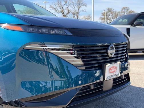 Aurora Blue Pearl Metallic/Super Black 2026 Nissan Murano Platinum