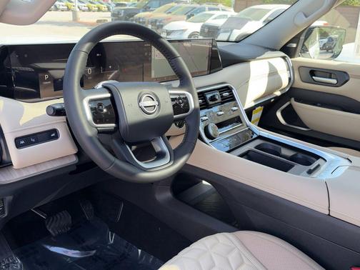 Aspen White Tricoat 2026 Nissan Armada Platinum