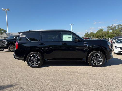 Super Black 2026 Nissan Armada Platinum Reserve
