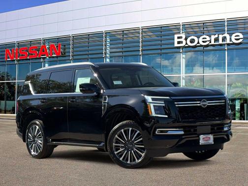 Super Black 2026 Nissan Armada Platinum Reserve