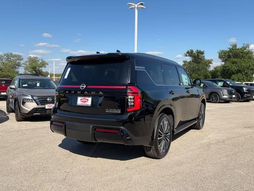 Super Black 2026 Nissan Armada Platinum Reserve