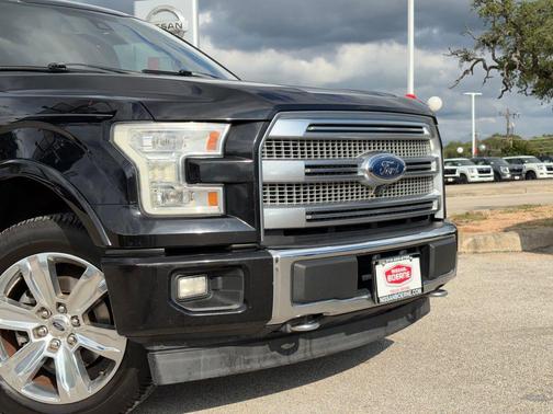 SHADOW BLACK 2017 Ford F-150 Platinum