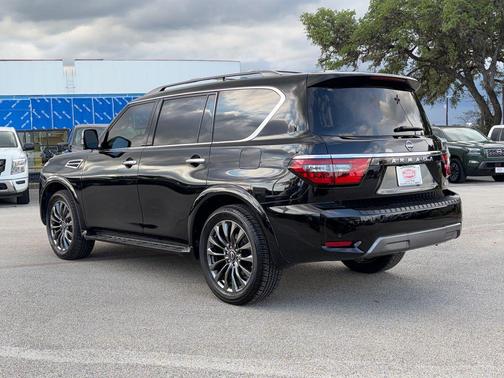 Super Black 2024 Nissan Armada Platinum 4WD