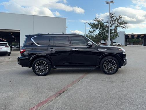 Super Black 2024 Nissan Armada Platinum 4WD